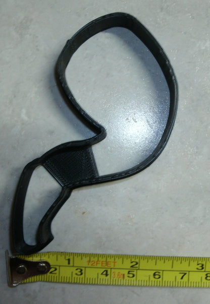 Pipe Smoking Sherlock Snowman Detective Mystery Cookie Cutter Made In USA PR2504