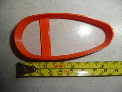 Carrot Outline Orange Root Vegetable Cookie Cutter USA PR4353