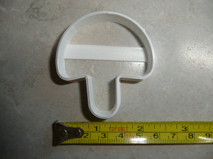 Mushroom Outline Vegetable Edible Fungus Cookie Cutter USA PR4357