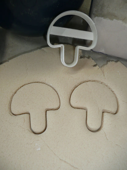 Mushroom Outline Vegetable Edible Fungus Cookie Cutter USA PR4357