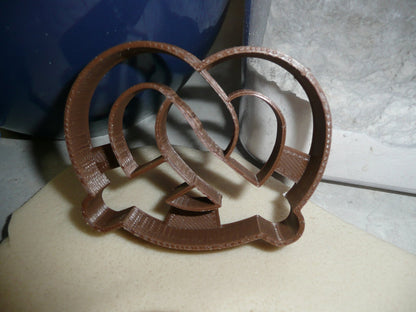 Pretzel Baked Bread Dough Movie Film Cinema Snack Food Cookie Cutter USA PR2159