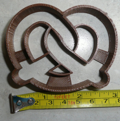 Pretzel Baked Bread Dough Movie Film Cinema Snack Food Cookie Cutter USA PR2159