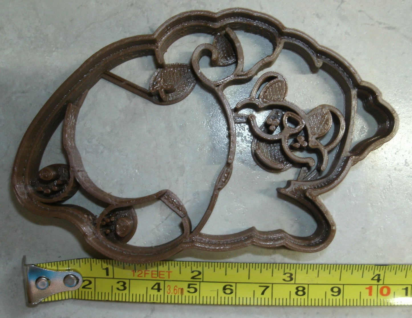 Pug Butt Back Dog Breed Curly Tail Cookie Cutter Made In USA PR2371