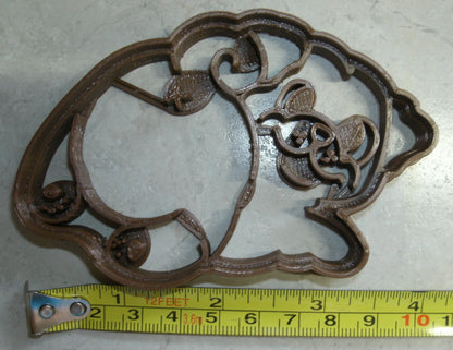 Pug Butt Back Dog Breed Curly Tail Cookie Cutter Made In USA PR2371