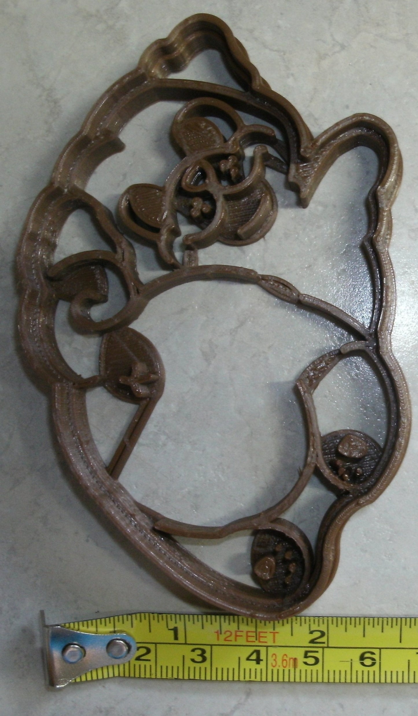 Pug Butt Back Dog Breed Curly Tail Cookie Cutter Made In USA PR2371