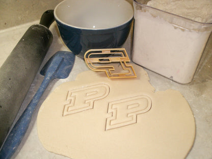 Purdue Boilermakers P Letter University Cookie Cutter Made In USA PR2216