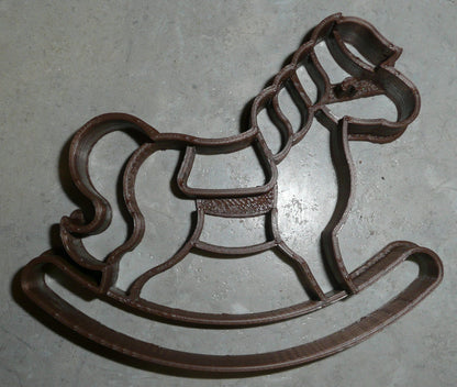 Rocking Horse Pony Toddler Child Toy Baby Shower Cookie Cutter USA PR2462