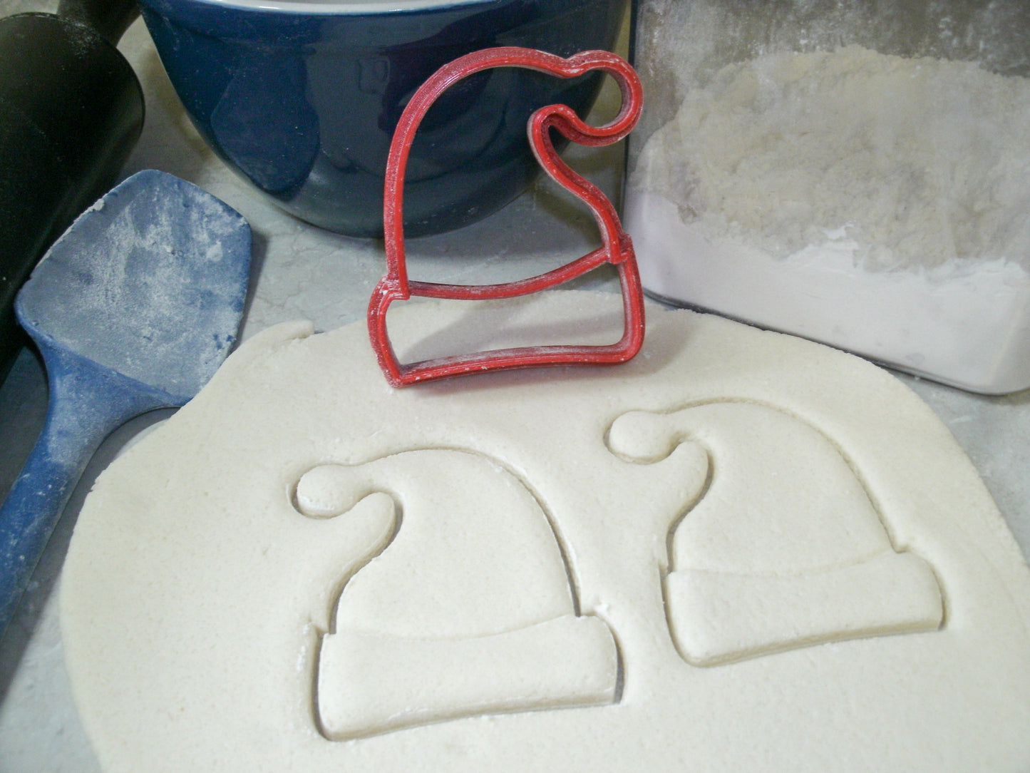 Santa Stocking Hat Christmas Winter Season Cookie Cutter Made In USA PR272