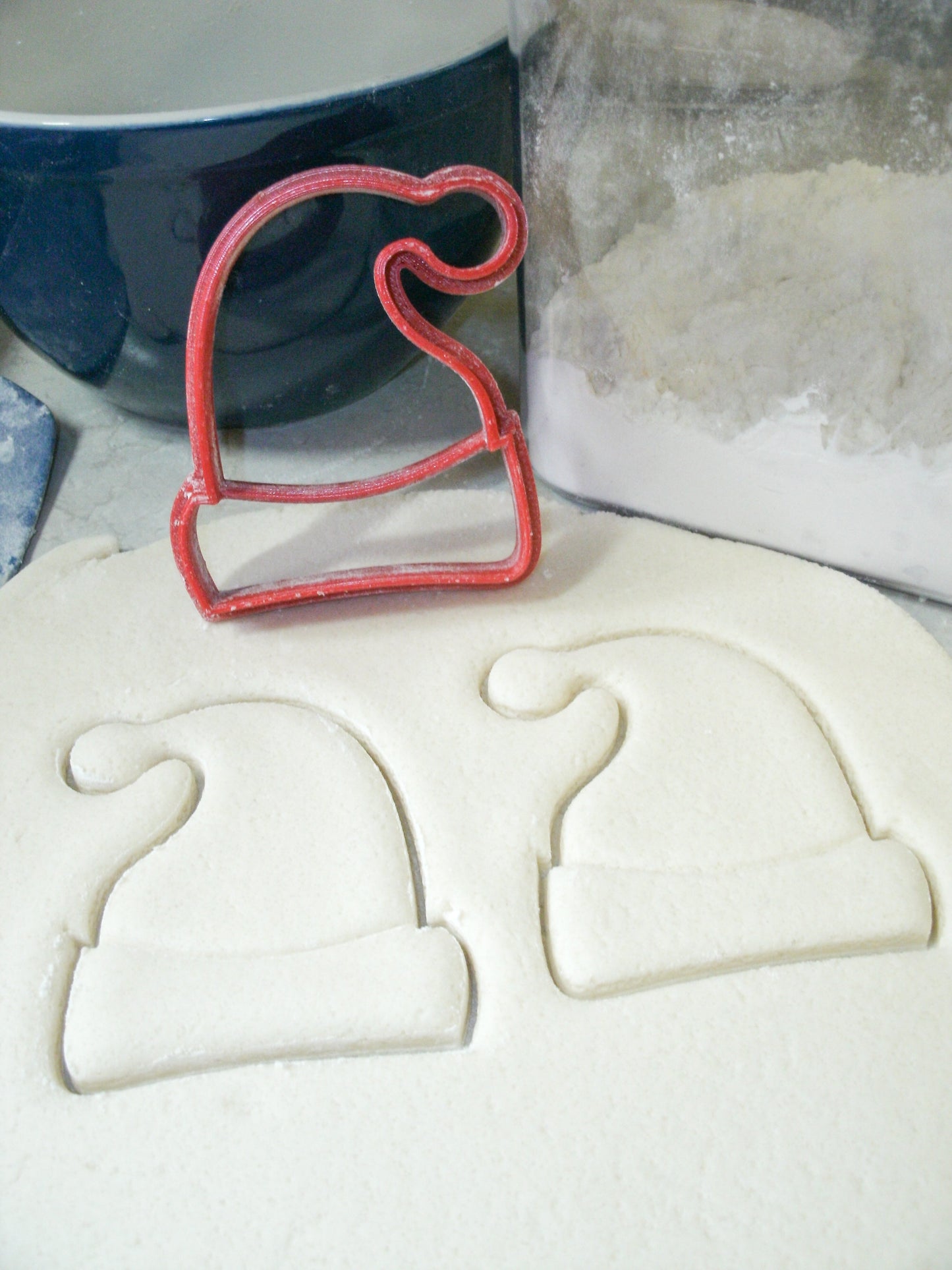 Santa Stocking Hat Christmas Winter Season Cookie Cutter Made In USA PR272