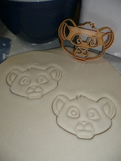 Simba Detailed Cub Lion King Kids Movie Cookie Cutter Made In USA PR2617