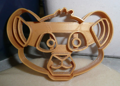 Simba Cub Face And Cave Painting Lion King Set Of 2 Cookie Cutters USA PR1332