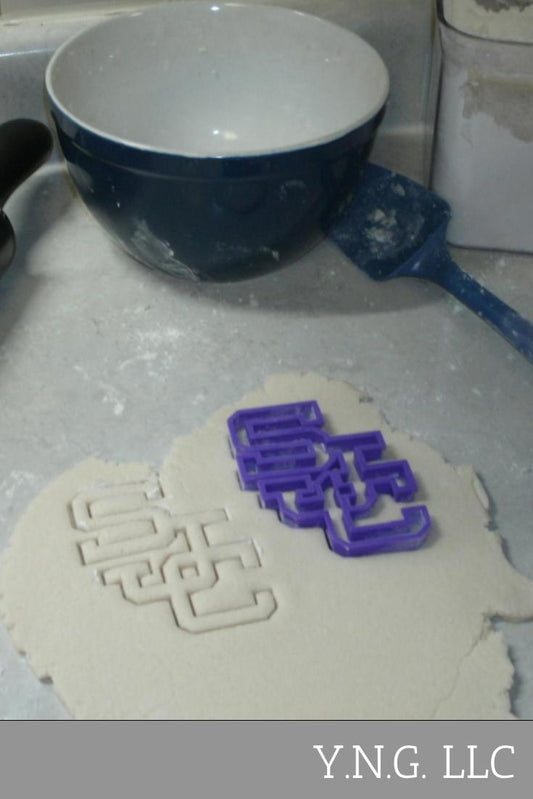 Saint Joseph's College SJC Block Letters Cookie Cutter Made In USA PR857