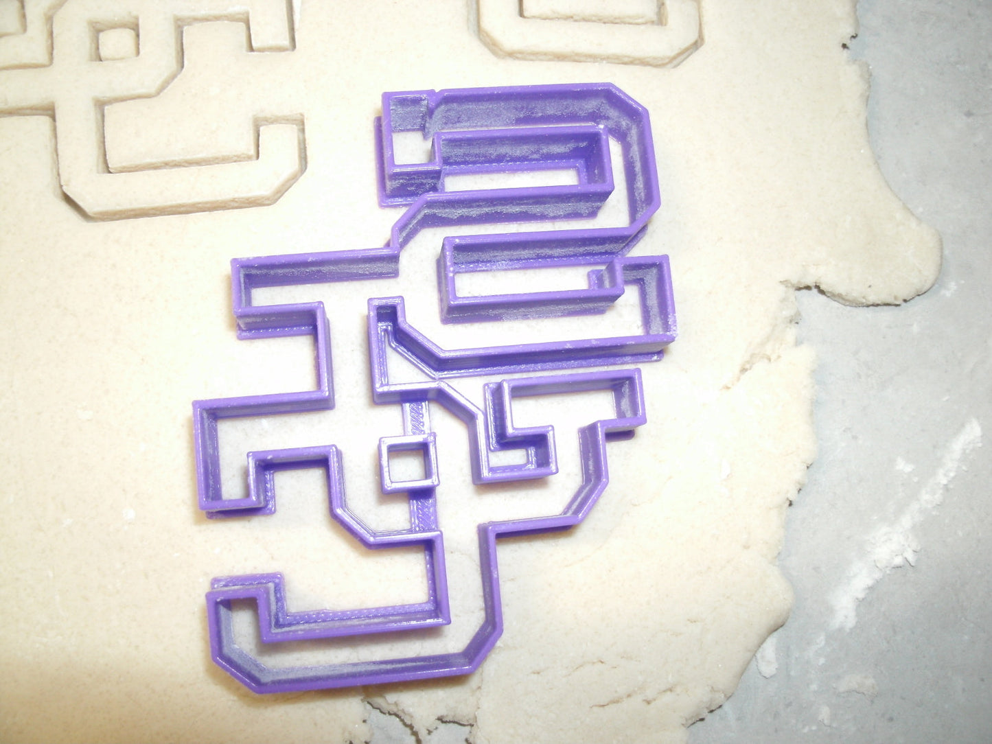 Saint Joseph's College SJC Block Letters Cookie Cutter Made In USA PR857