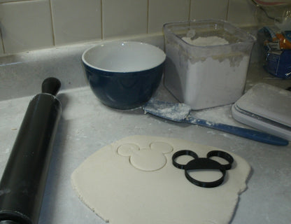 Mickey Mouse Head Cartoon Disney Character Cookie Cutter Made In USA PR528