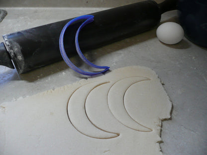 Moon Shape Half Moon Crescent Cookie Cutter Made in USA PR250