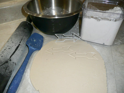 Arrow Pointing The Way Archery Cookie Cutter Made In USA PR285