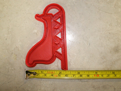 Santa Sleigh Christmas Holiday Winter Snow Ride Cookie Cutter USA PR180