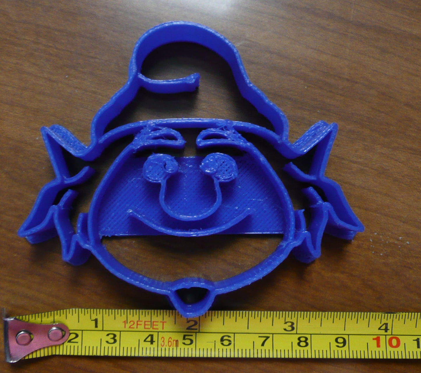 Smurf Face The Smurfs Cartoon Movie Hackus Cookie Cutter Made in USA PR498