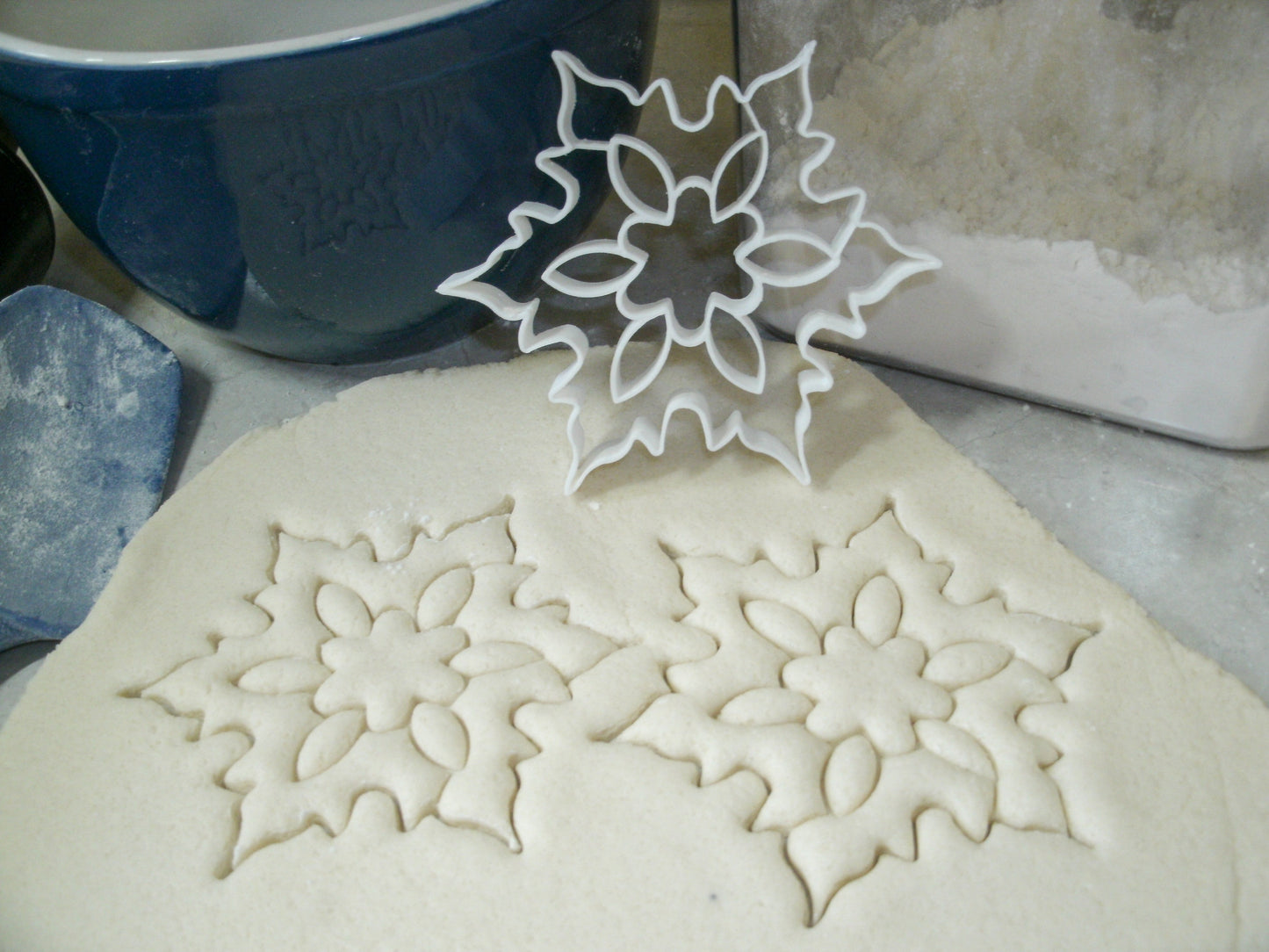 Snowflake With Details Christmas Snow Winter Season Cookie Cutter USA PR179