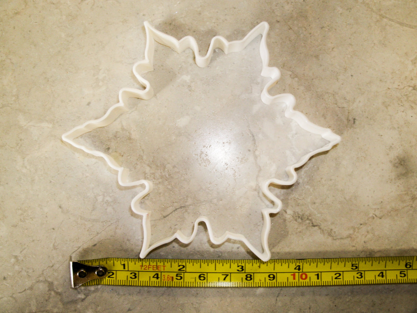 Snowflake Outline Winter Snow Christmas Cookie Cutter USA PR323