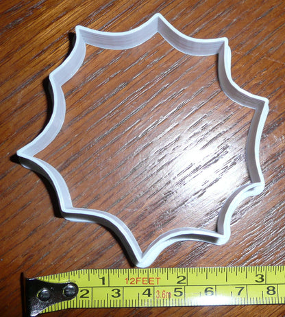 Spider Web Halloween Cookie Cutter Made In USA PR318