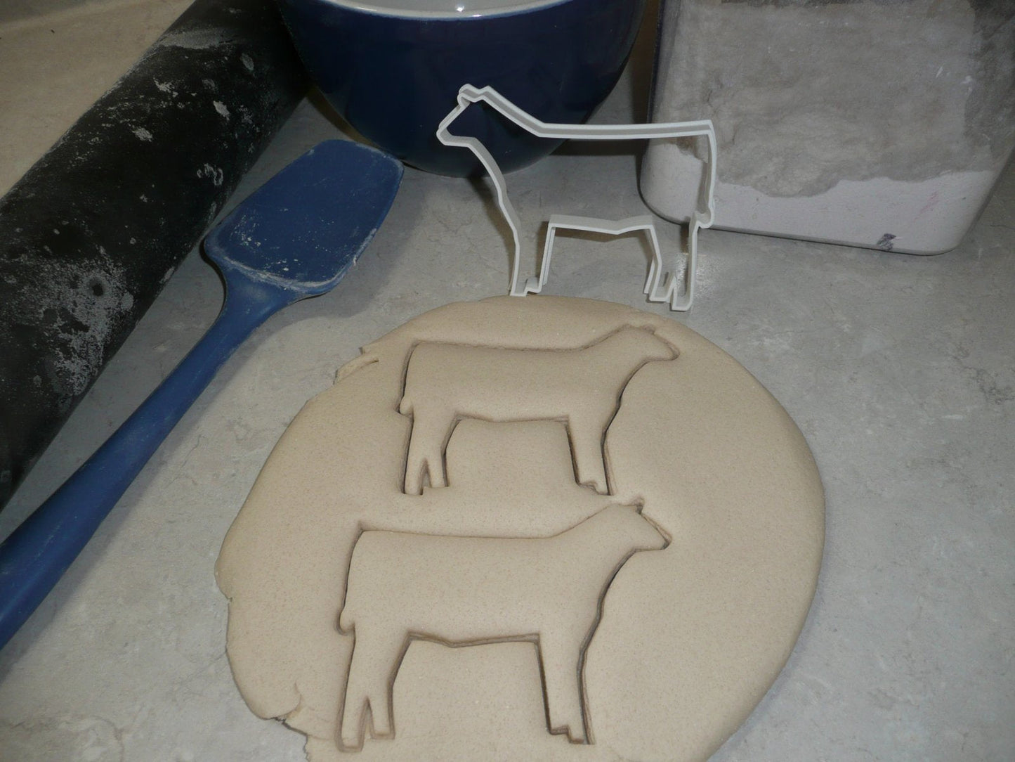 Dairy Farm 4H Club Cows Farmers Set of 7 Cookie Cutters USA PR1475