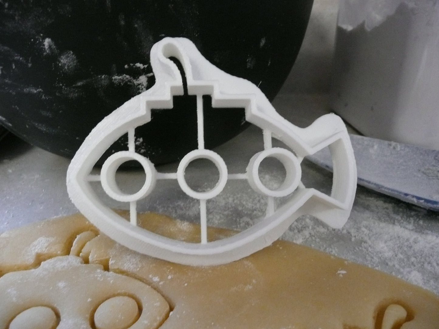 Submarine Under Water Ocean Vessel Boat Cookie Cutter Made in USA PR474