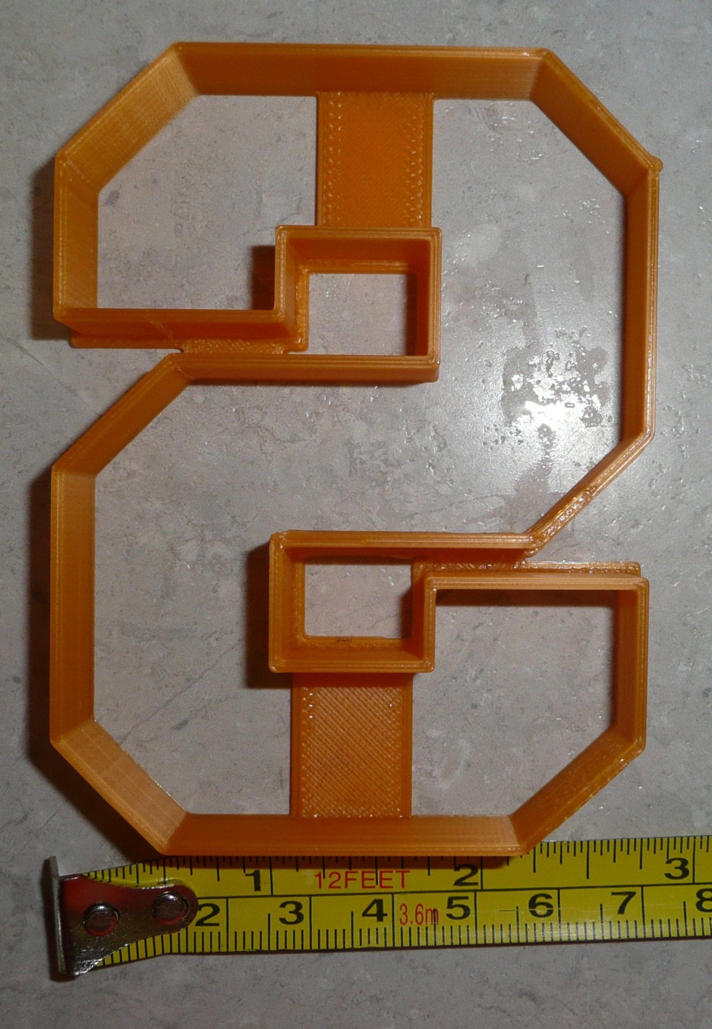 Syracuse University Orange S Letter Team Sports Athletics NCAA Special Occasion Cookie Cutter Baking Tool Made In USA PR2447