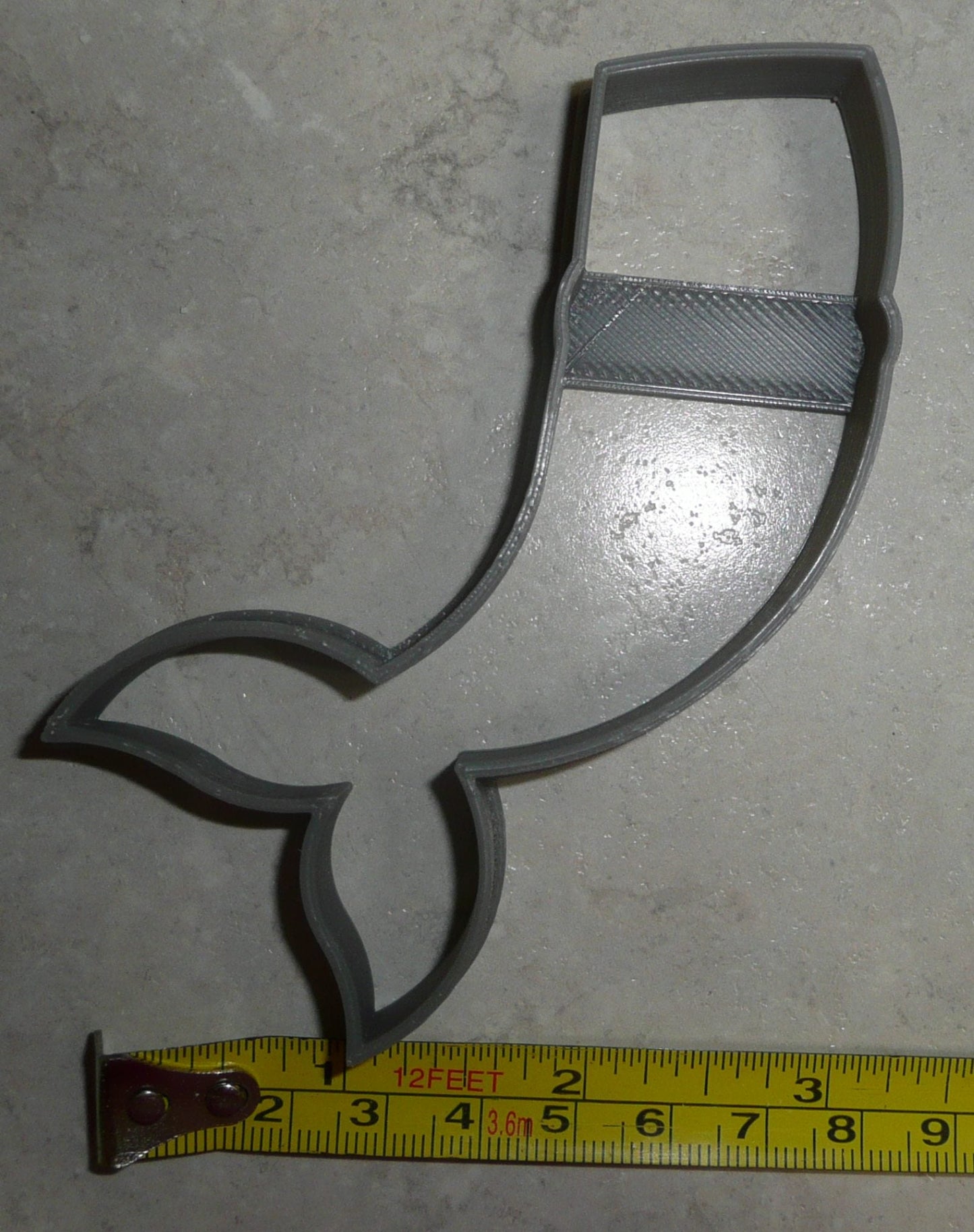 Mermaid Tail Fin Swimming Sea Ocean Cookie Cutter Made In USA PR2704