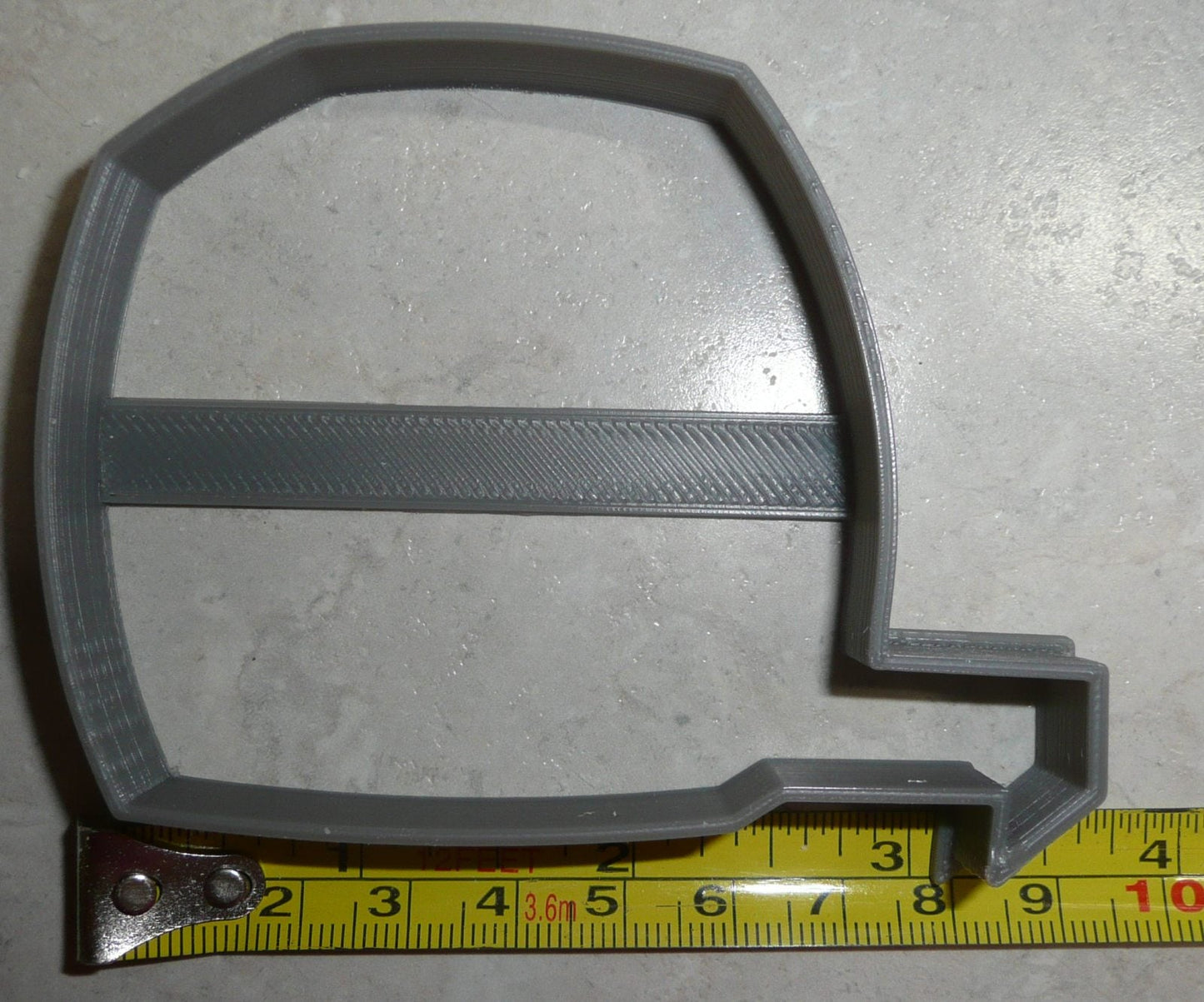 Tape Measure Ruler Building Construction Fathers Day Cookie Cutter USA PR2726