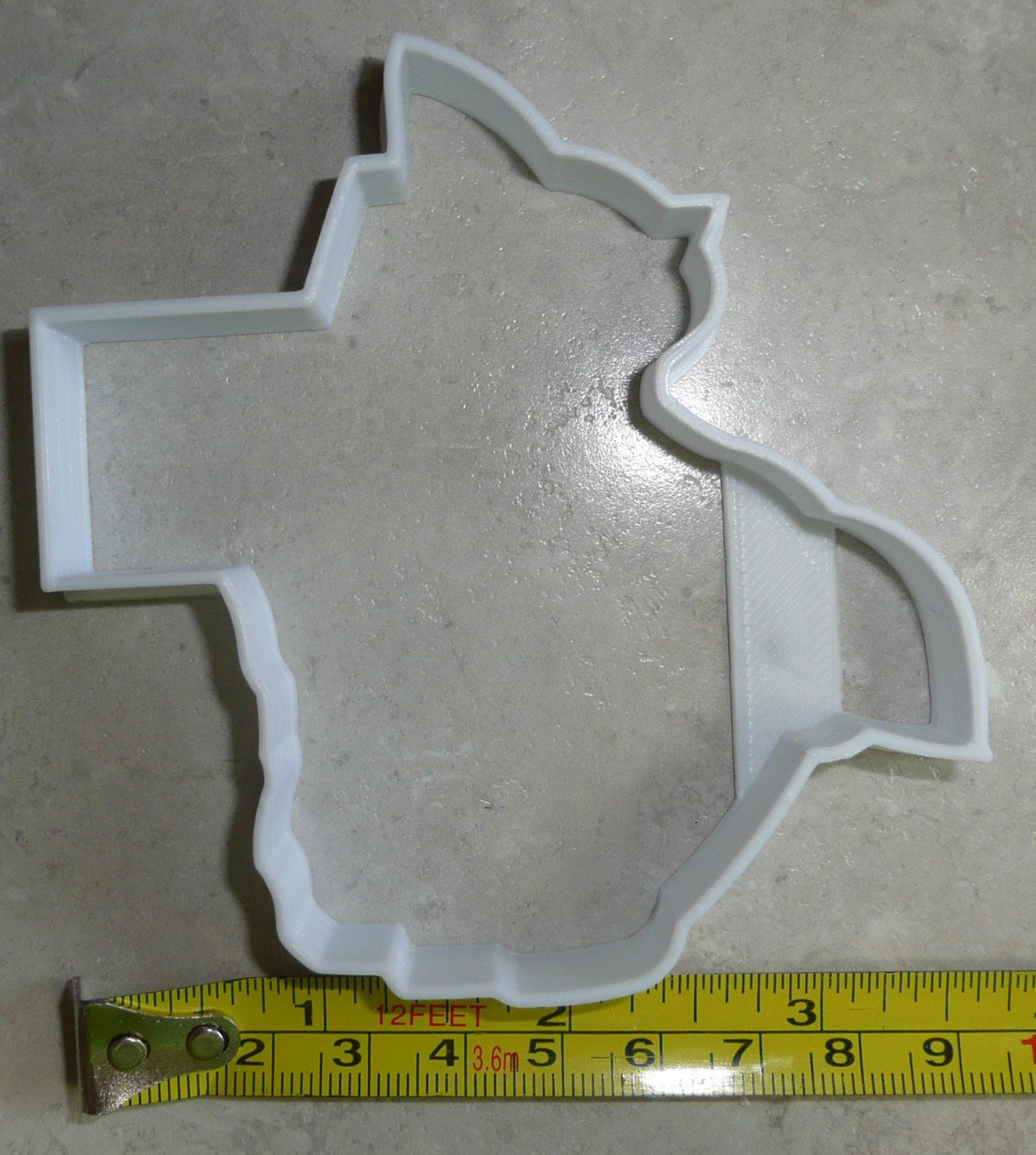 State of Texas Outline Lone Star Cookie Cutter Made In USA PR2713