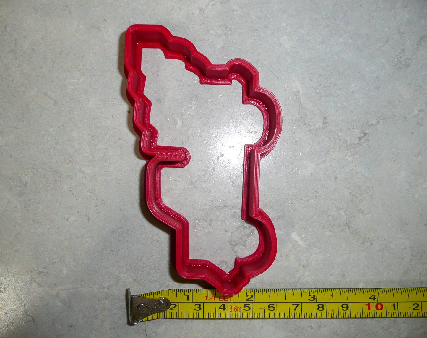 Classic Pickup Truck with Christmas Tree Outline Cookie Cutter USA PR2033