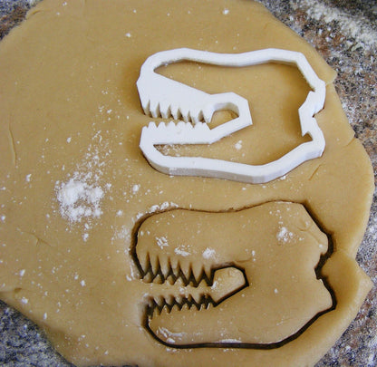 Dinosaurs Outlines T-Rex Triceratops Print Set of 5 Cookie Cutters USA PR1033