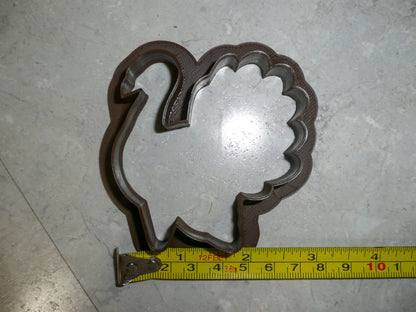 Turkey Wild Fowl Bird Poultry Thanksgiving Holiday Dish Cookie Cutter USA PR2094