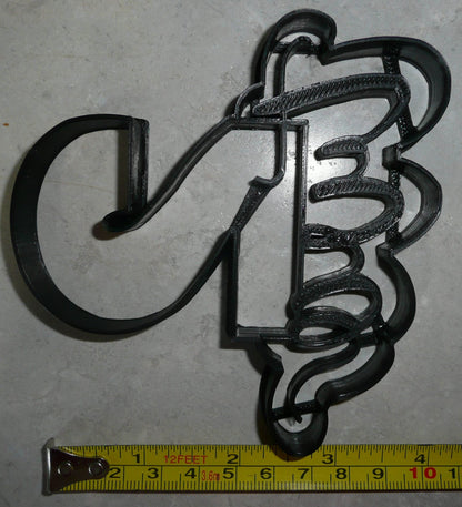 Number Two 2 With Word Birthday Anniversary Cookie Cutter USA PR2403