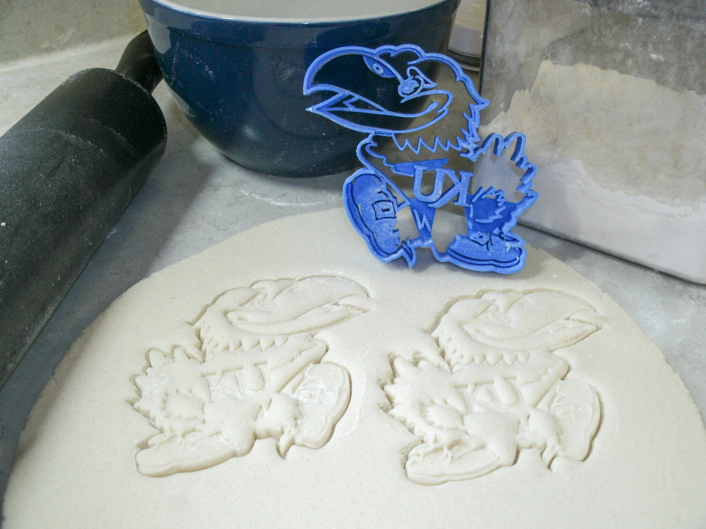 KU University of Kansas Jayhawks Cookie Cutter Made In USA PR2010