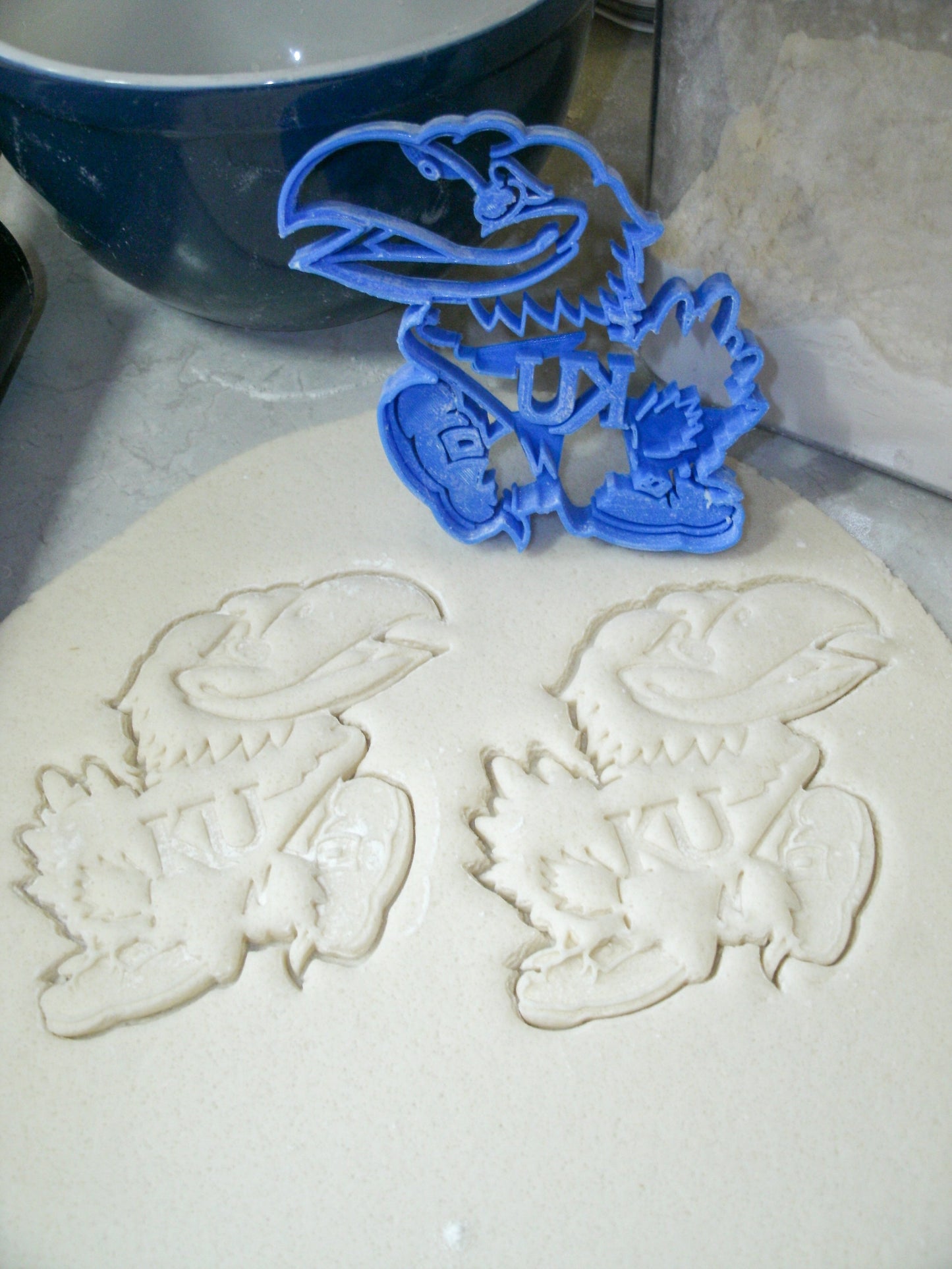 KU University of Kansas Jayhawks Cookie Cutter Made In USA PR2010