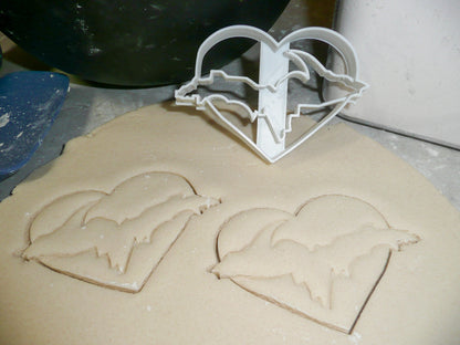 Michigan UP Upper Peninsula Outline With Heart Cookie Cutter Made In USA PR999