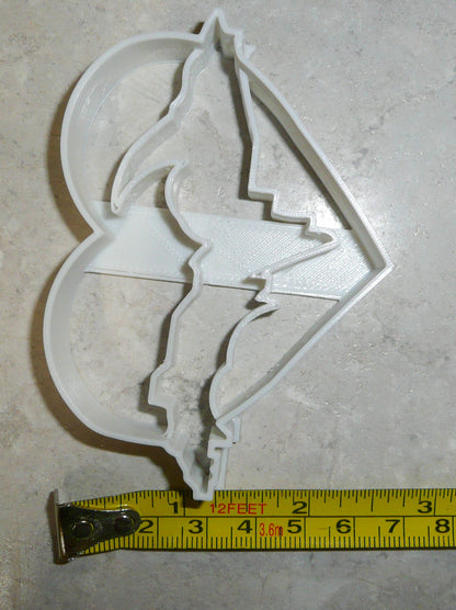 Michigan UP Upper Peninsula Outline With Heart Cookie Cutter Made In USA PR999