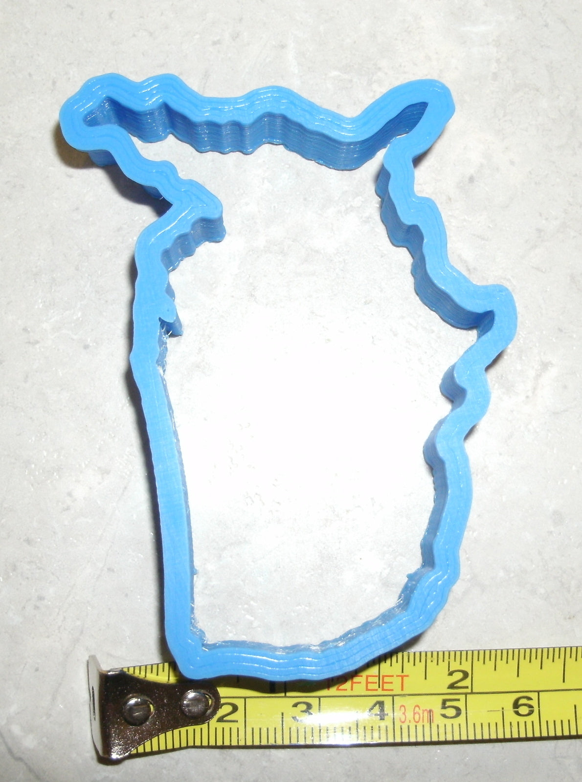 United States Of America Map Shape Outline Cookie Cutter Made in USA PR563