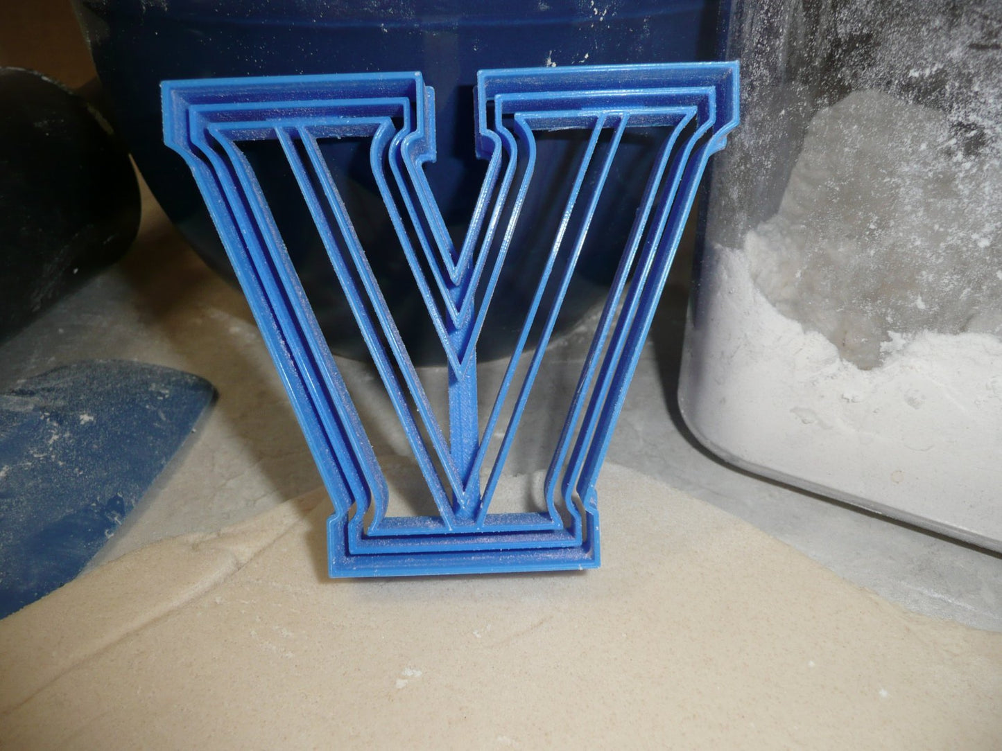 Villanova University Wildcats V Logo Sports Athletics Cookie Cutter USA PR2448