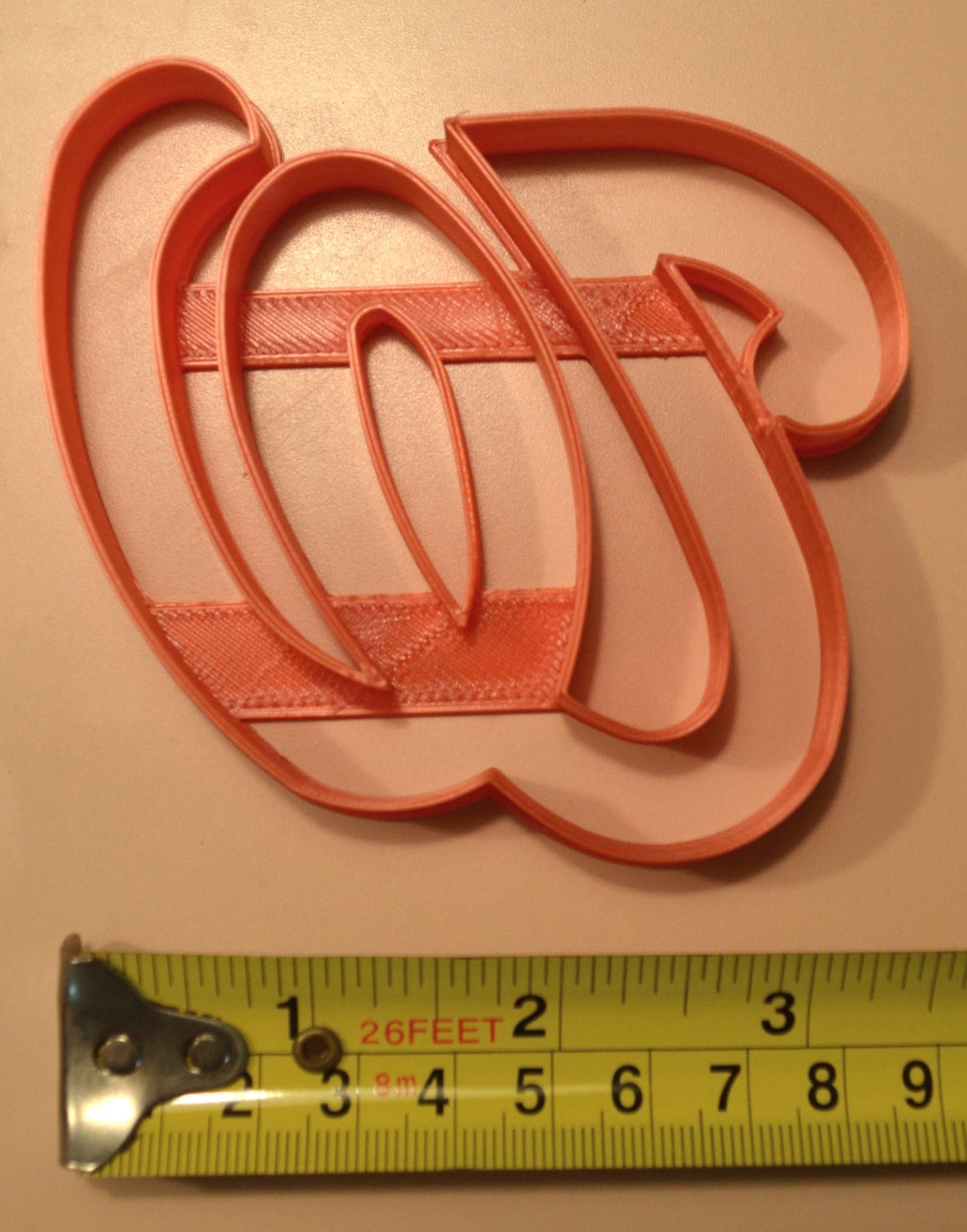 Washington Nationals W Letter MLB Major League Baseball Cookie Cutter USA PR2579