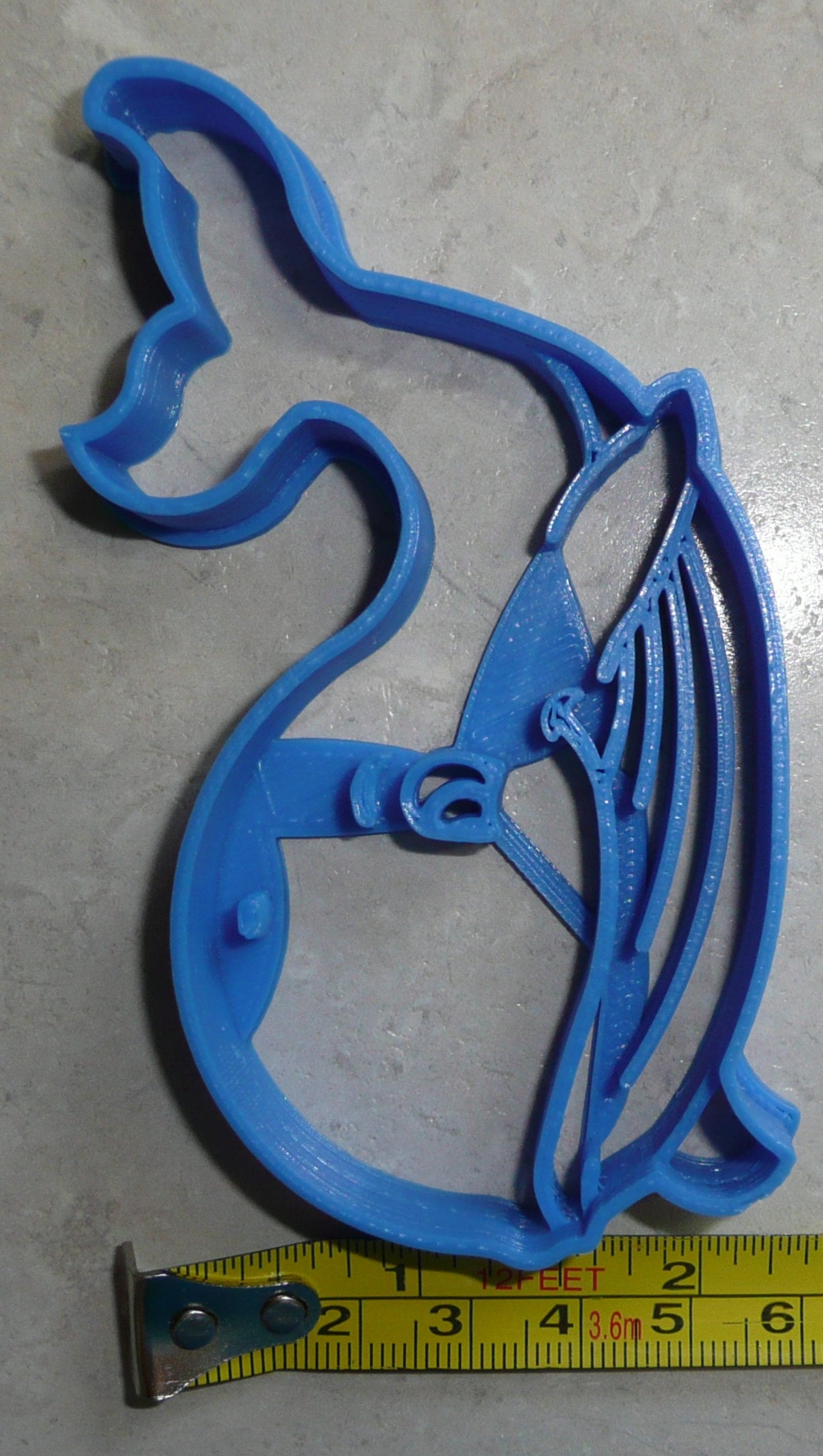 Whale Ocean Water Aquatic Marine Mammal Cookie Cutter Made In USA PR2364