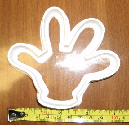 Mickey Minnie Mouse Hand Cartoon Disney Character Cookie Cutter USA PR529