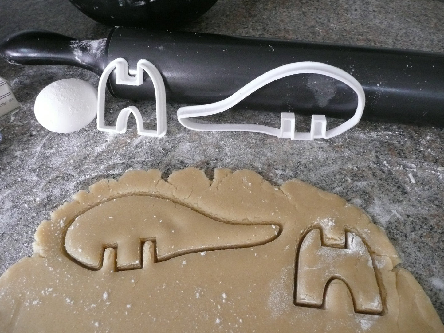 3D Triceratops Dinosaur 3 Piece Set Cookie Cutter Made in USA PR408