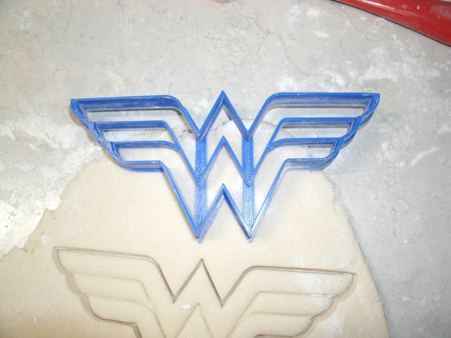 Wonder Woman Superhero Logo Cookie Cutter Baking Tool Made In USA PR511